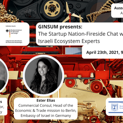 Außenwirtschaftstage 2021 - GINSUM presents: The Startup Nation–Fireside Chat with Israeli Ecosystem Expert