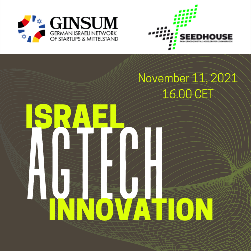 Webinar: AgTech Innovation in Israel – An Overview