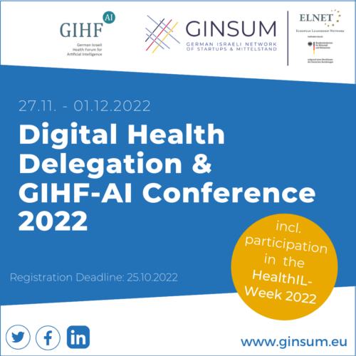 Digital Health Delegation & GIHF-AI Conference 2022