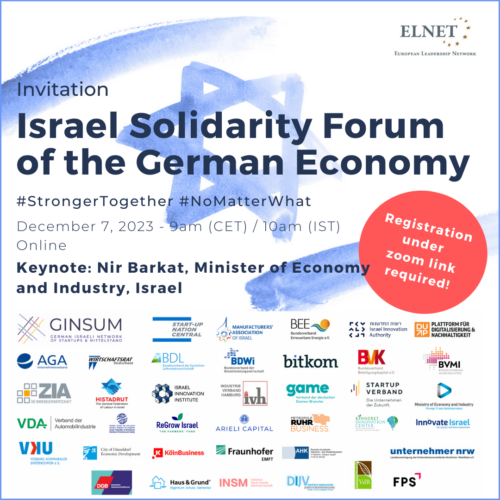 Israel Solidarity Forum of the German Economy